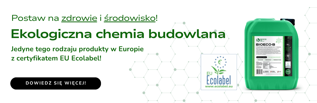Ekologiczna chemia budowlana EU Ecolabel