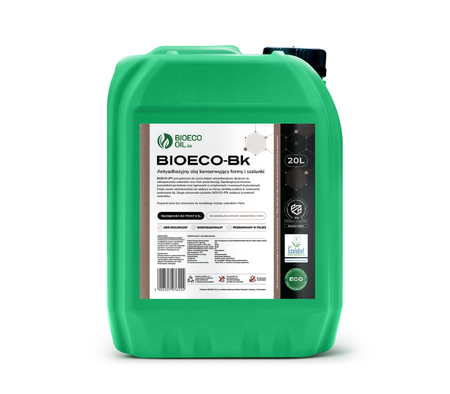Antyadhezyjny olej do konserwacji form i szalunków BIOECO-B®k - 20L - BIOECO OIL