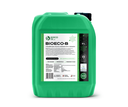 Antyadhezyjny olej  do uwalniania form z betonu BIOECO-B® - 5L - BIOECO OIL